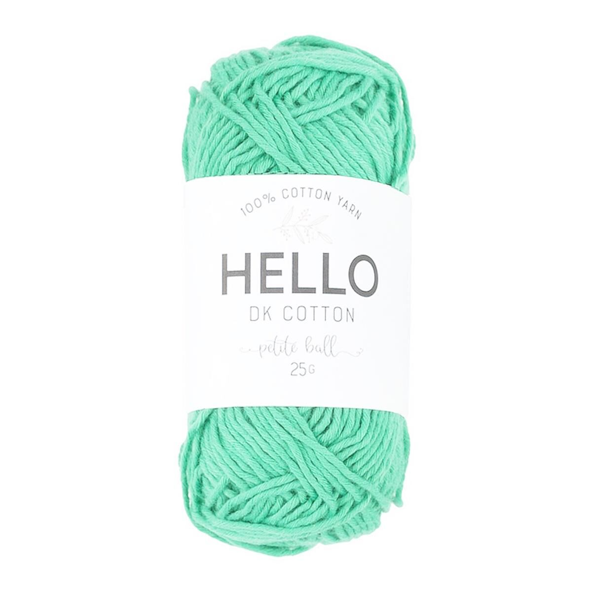 Hello Pamuk Amigurumi Punch El Örgü İpliği 25 Gr 132 Benetton Yeşil