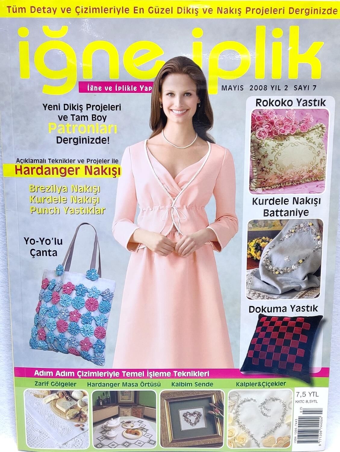 İğne İplik Nakış Dergi 2008 Sayı 7