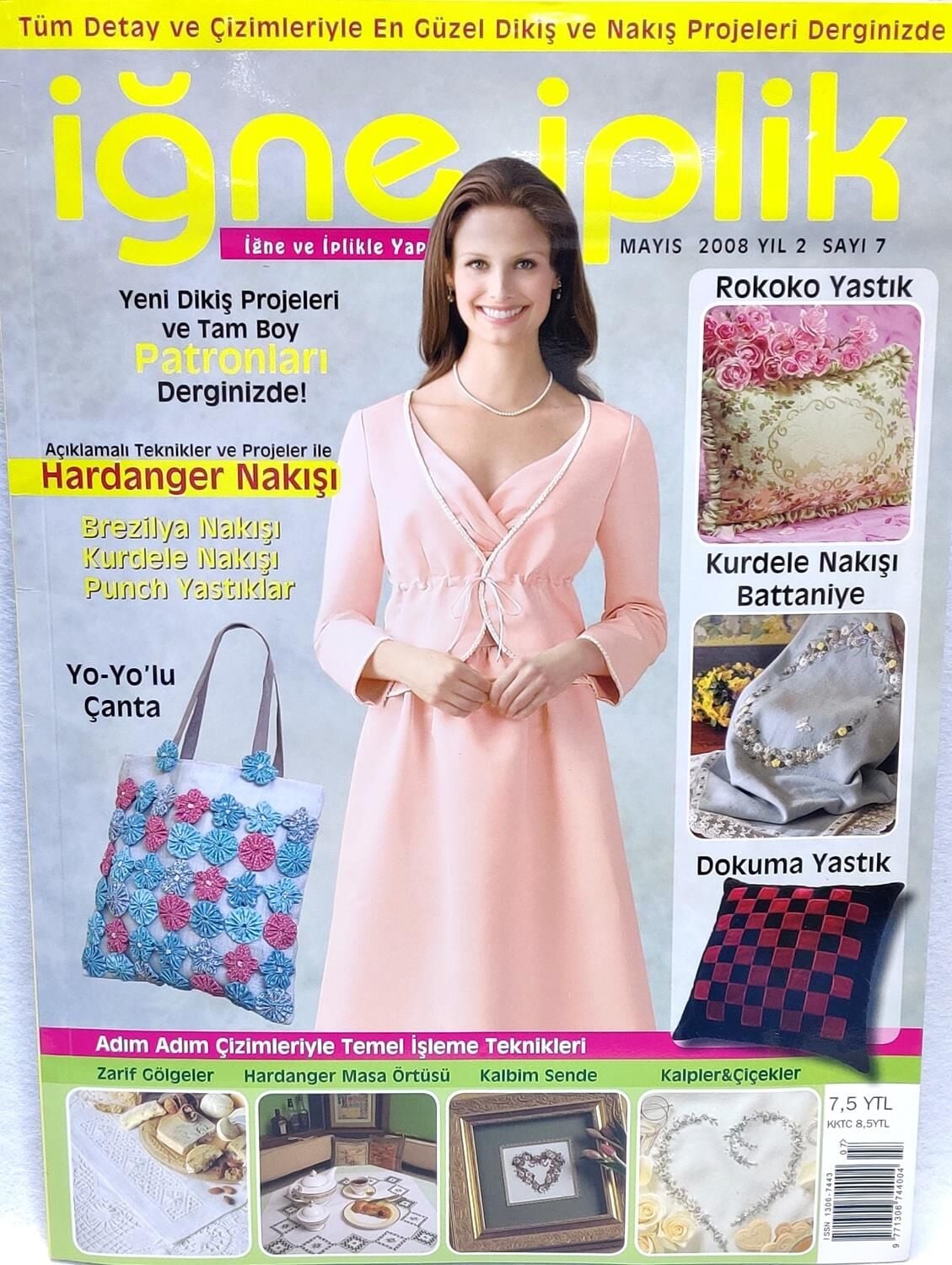 İğne İplik Nakış Dergi 2008 Sayı 7