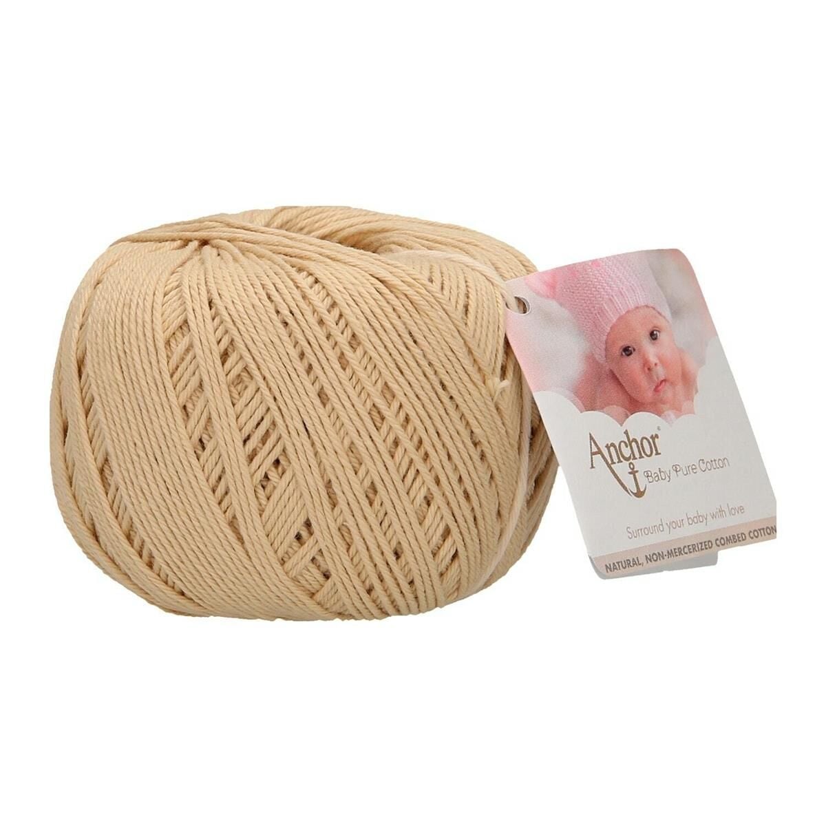 Anchor Baby Pure Cotton El Örgü İpi 50 gr 404 Bej