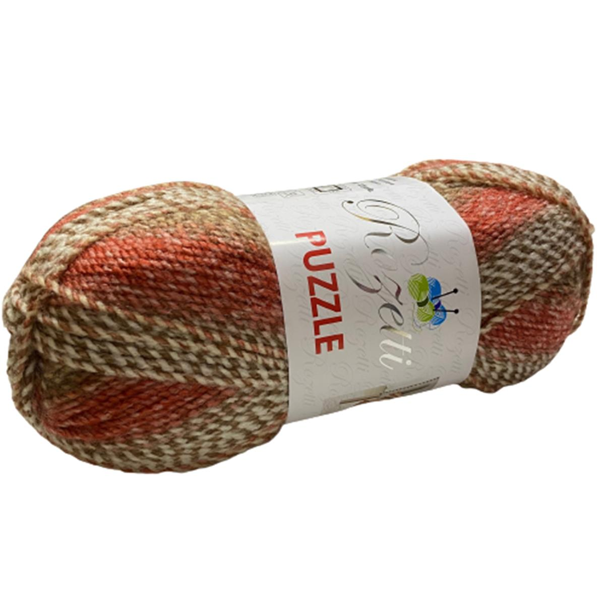 Rozetti Puzzle El Örgü İpi 200 Gr 233-35