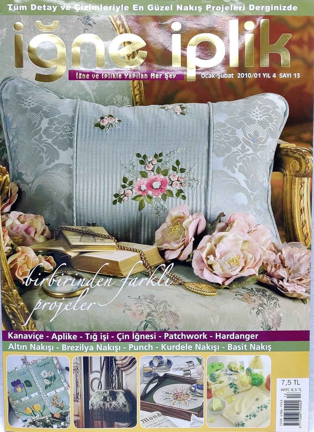 İğne İplik Nakış Dergi 2010 Sayı 13