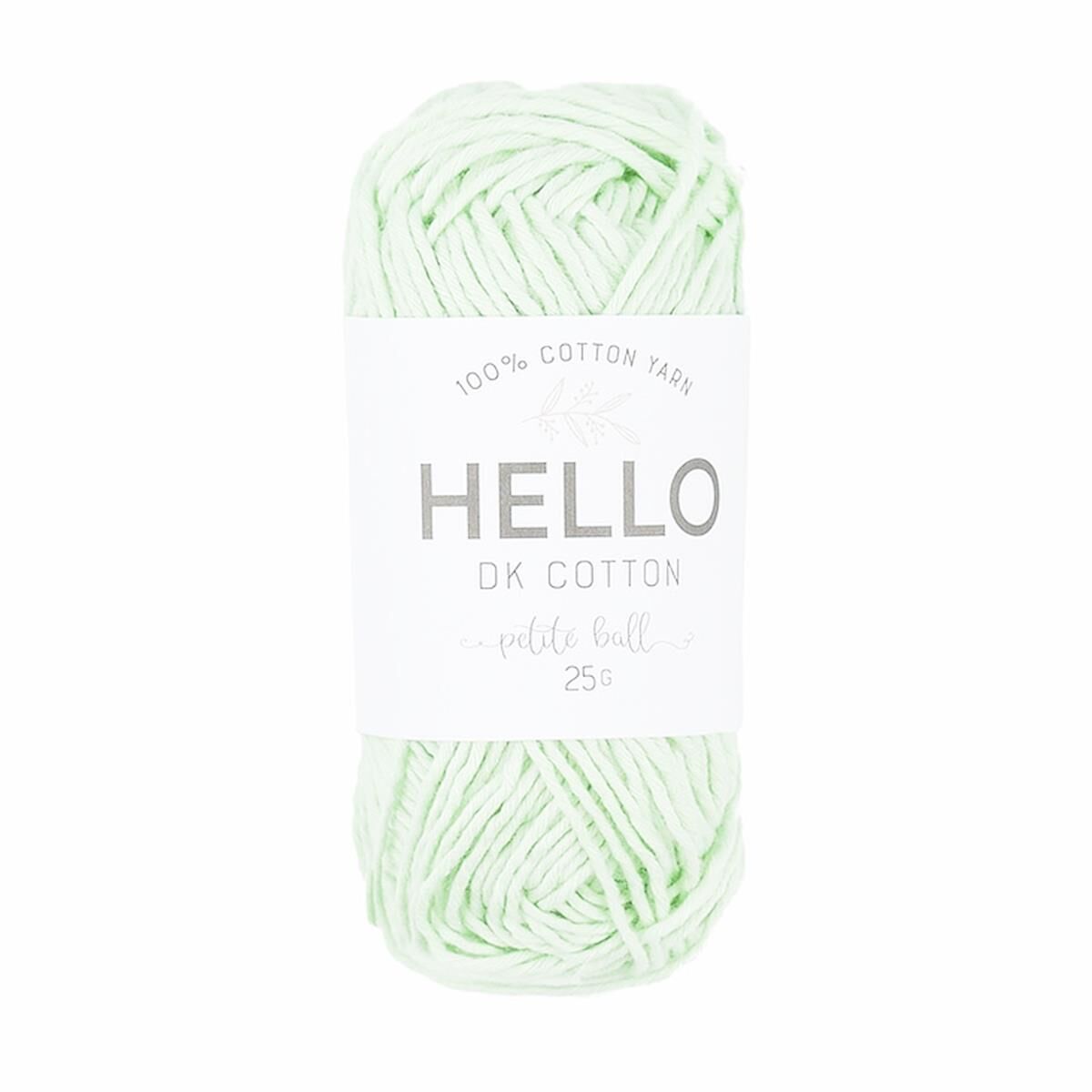 Hello Pamuk Amigurumi Punch El Örgü İpliği 25 Gr 138 Su Yeşili