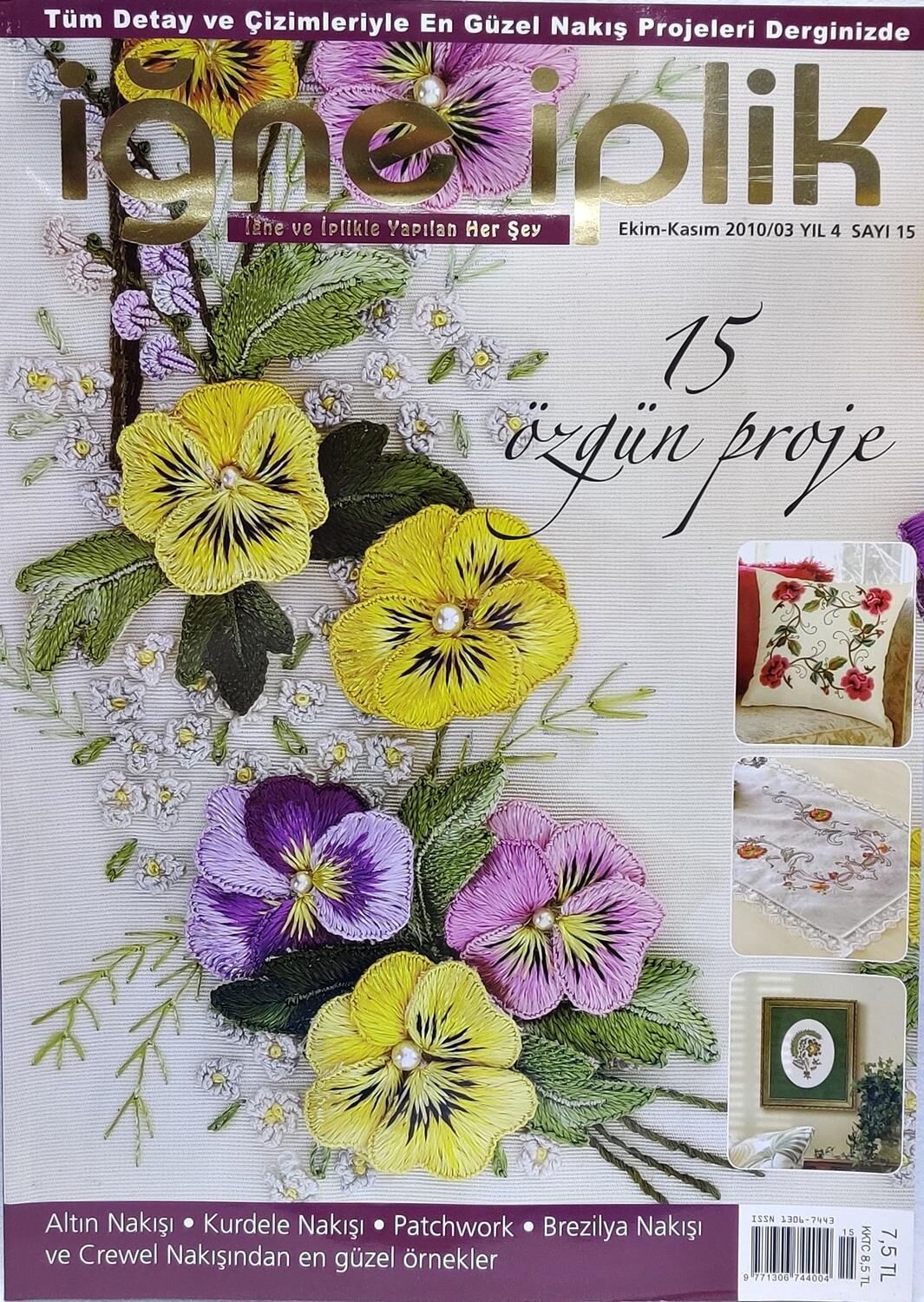 İğne İplik Nakış Dergi 2010 Sayı 15