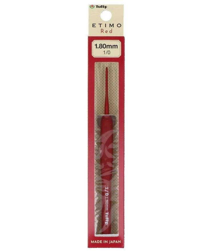 Tulip Etimo Red Yumuşak Saplı Yün Tığ no 1,80 mm