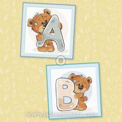 Revista punto de cruz Abecedario Osos Nakış Elişi Hobi Dergisi No 1