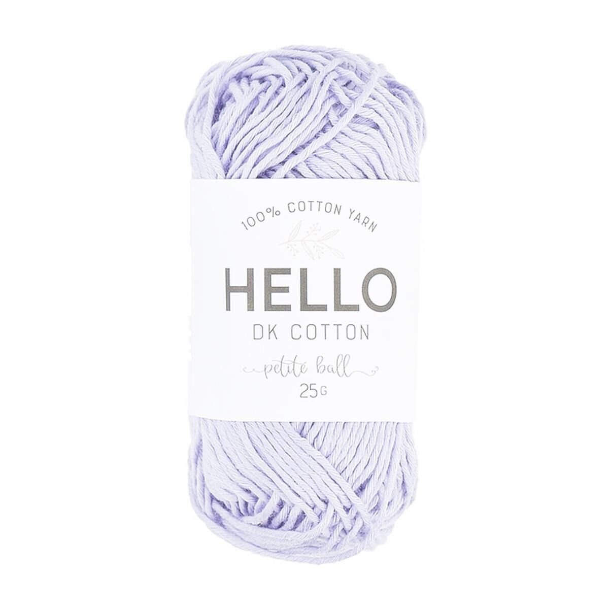 Hello Pamuk Amigurumi Punch El Örgü İpliği 25 Gr 140 Lavanta