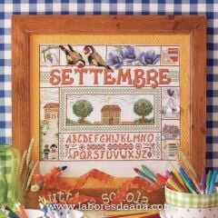 Revista punto de cruz cuadros 12 meses del año Nakış Elişi Hobi Dergisi No 1-12