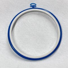 Askılı Yuvarlak Plastik Kasnak 1kypa01 10 cm - Mavi