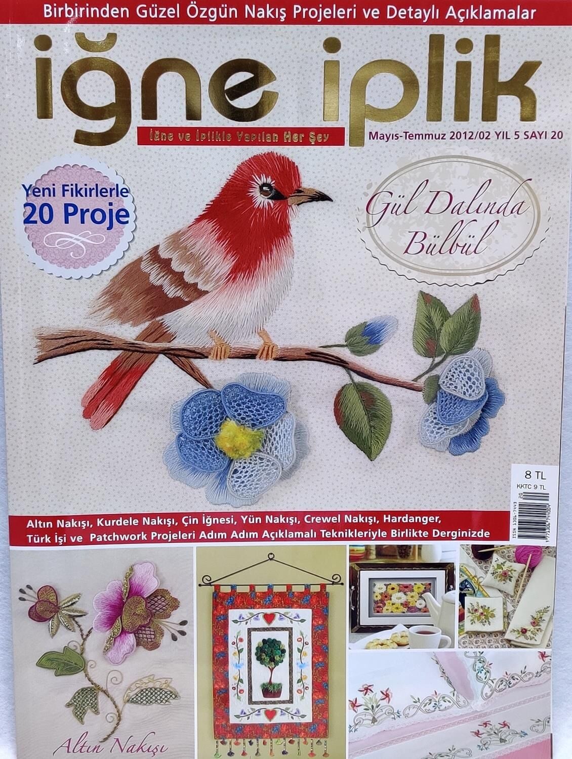 İğne İplik Nakış Dergi 2012 Sayı 20