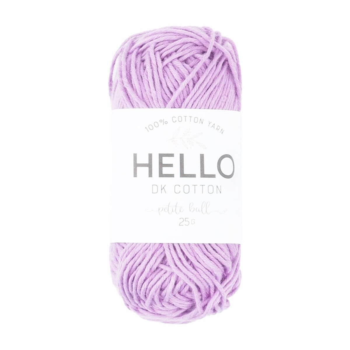 Hello Pamuk Amigurumi Punch El Örgü İpliği 25 Gr 142 Eflatun