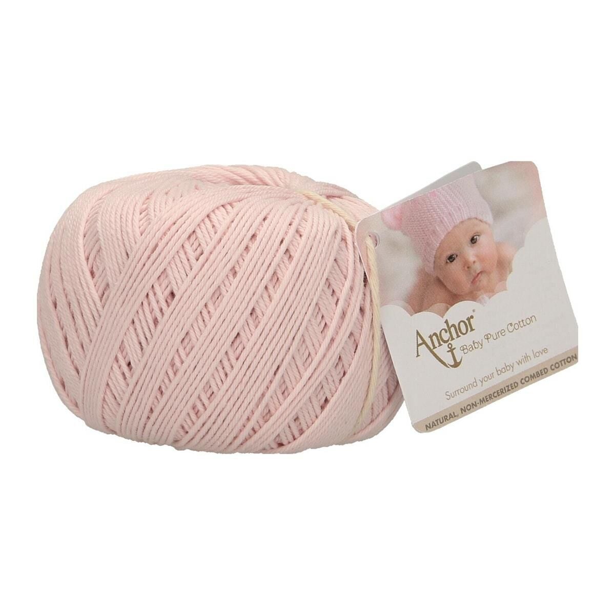 Anchor Baby Pure Cotton El Örgü İpi 50 gr 431 Açık Pembe