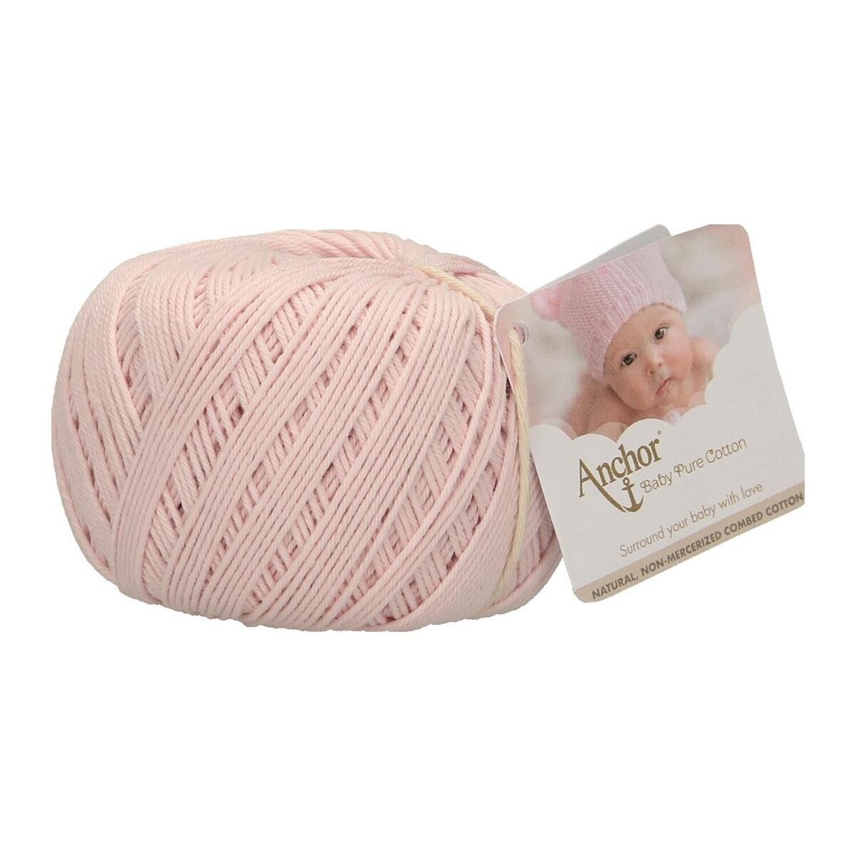 Anchor Baby Pure Cotton El Örgü İpi 50 gr 431 Açık Pembe