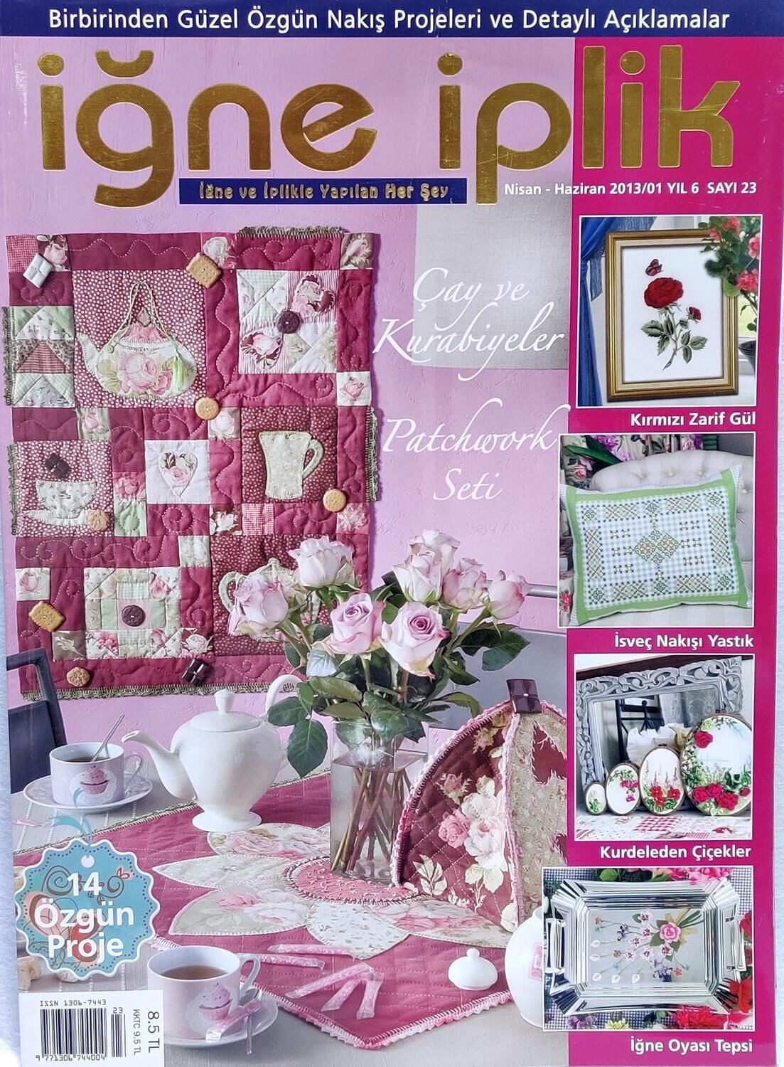 İğne İplik Nakış Dergi 2013 Sayı 23