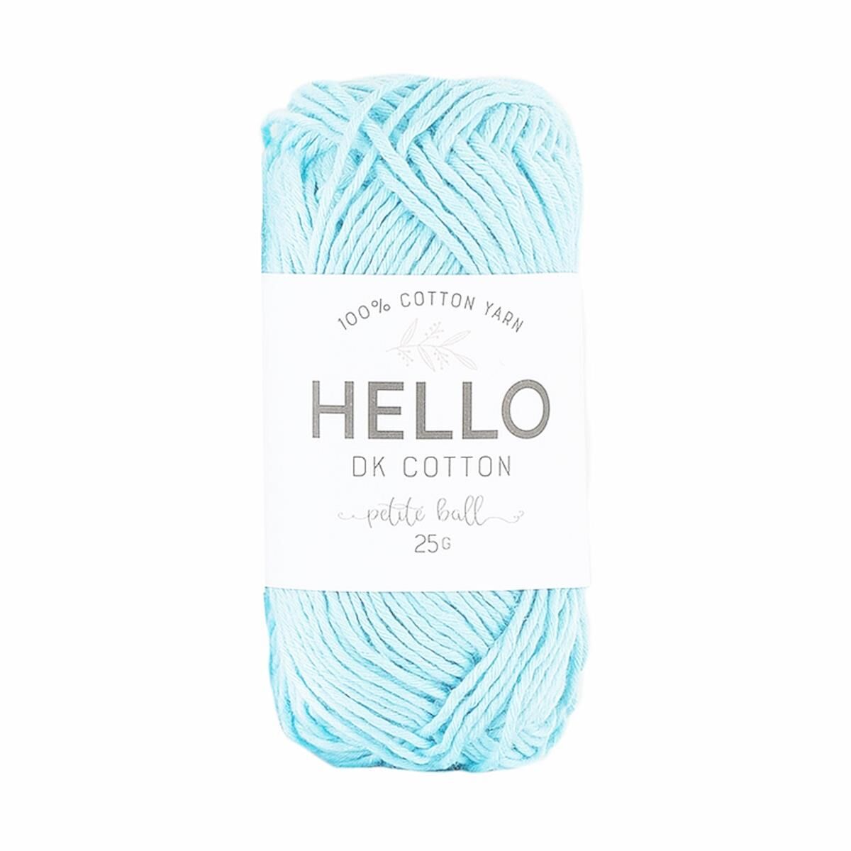 Hello Pamuk Amigurumi Punch El Örgü İpliği 25 Gr 151 Turkuaz