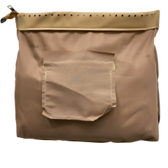 Dikilmiş Fermuarlı Çanta Astarı 35*40 cm FCS11 09 Acı Kahve