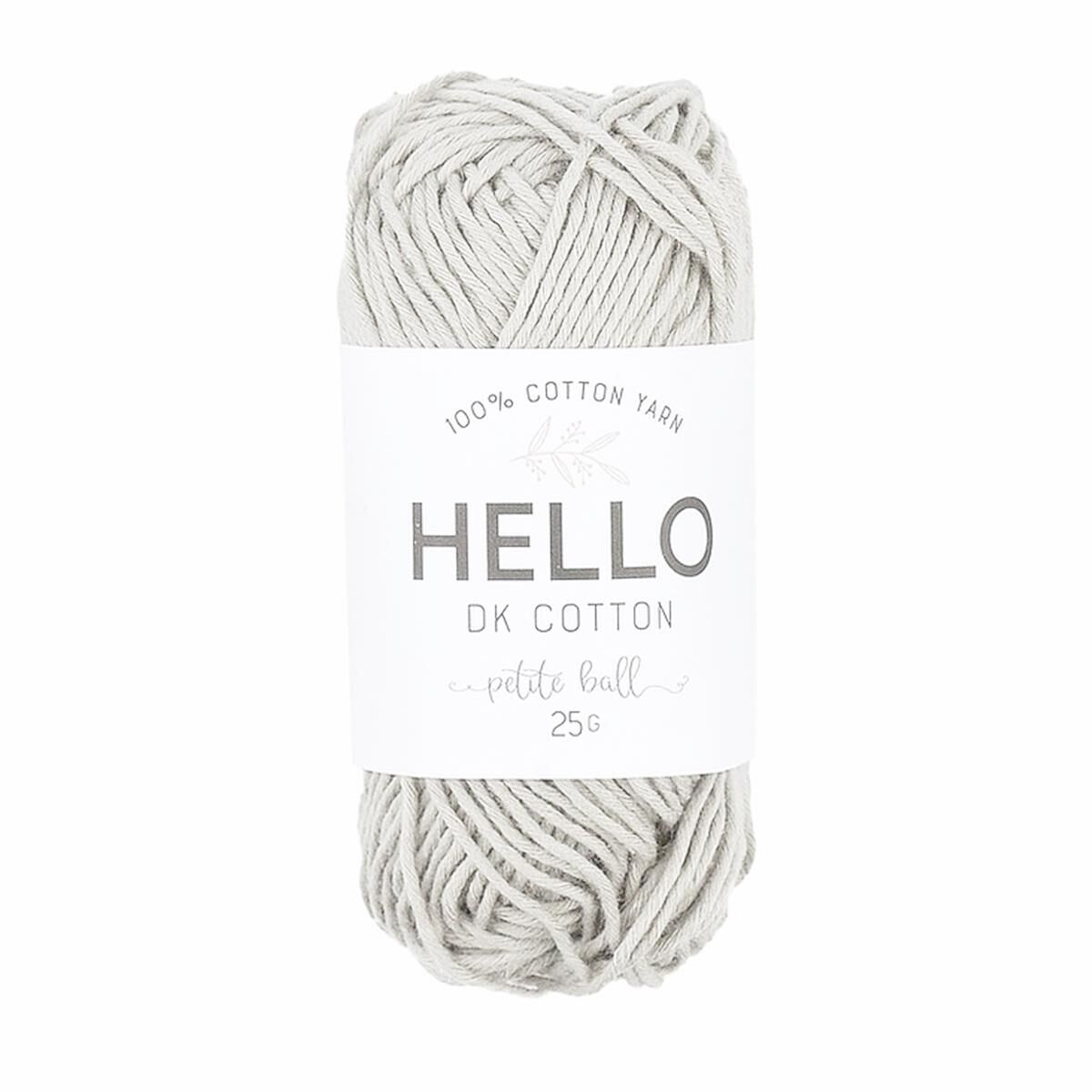 Hello Pamuk Amigurumi Punch El Örgü İpliği 25 Gr 159 Gri