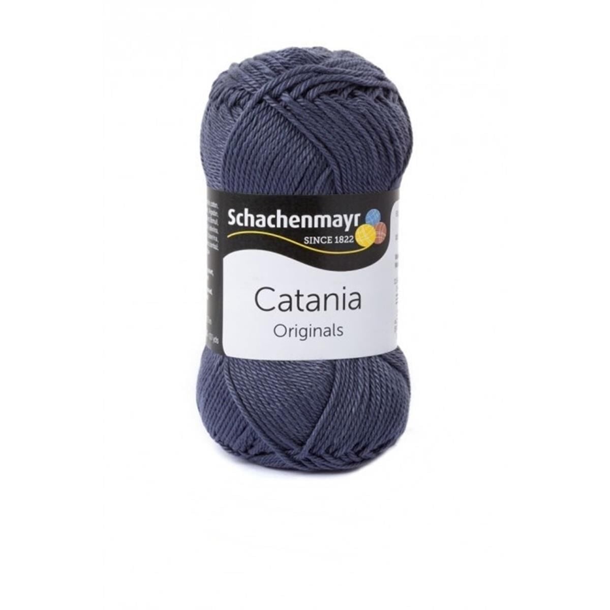 Schachenmayr Catania Pamuk Amigurumi El Örgü İpi İpliği Yünü 393 Gri