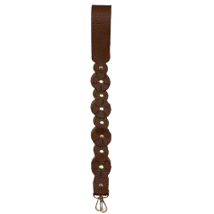 Deri Yonca Çanta Sapı 4*87 cm YML10 Taba
