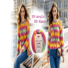 Himalaya Ultra Kaşmir Colors El Örgü İpliği 50 gr
