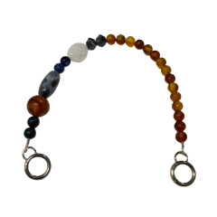 Akrilik Taşlı Boncuklu Çanta Sapı 46 cm XS46