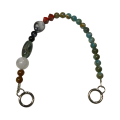 Akrilik Taşlı Boncuklu Çanta Sapı 46 cm XS46 Model 8