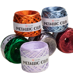 YarnArt Metallic Club Deri İpi 180 gr