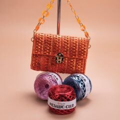 YarnArt Metallic Club Deri İpi 180 gr