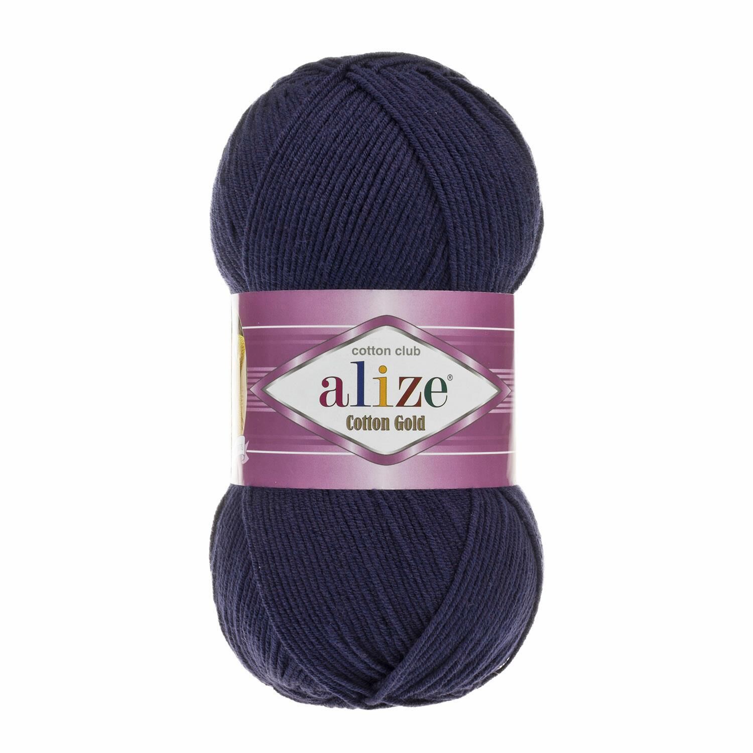 Alize Cotton Gold Pamuk 100gr El Örgü İpi Yünü 58 LACİVERT