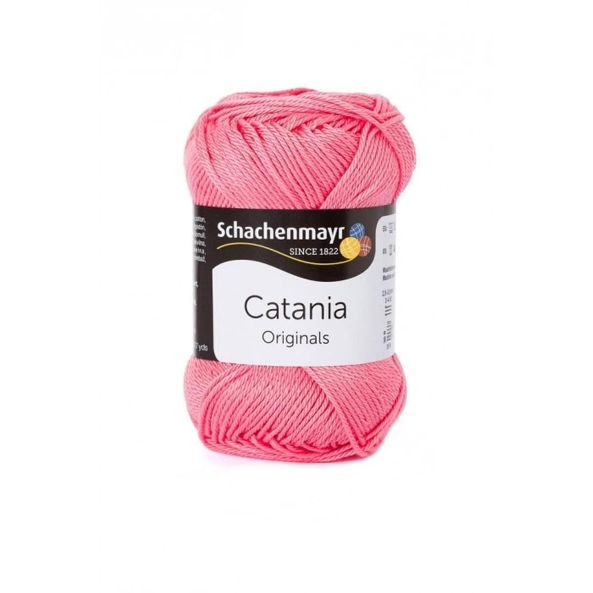 Schachenmayr Catania Pamuk Amigurumi El Örgü İpi İpliği Yünü 409 Pembe