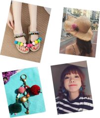 Ponpon Pompom Çok Renkli Yumuşak 3 cm