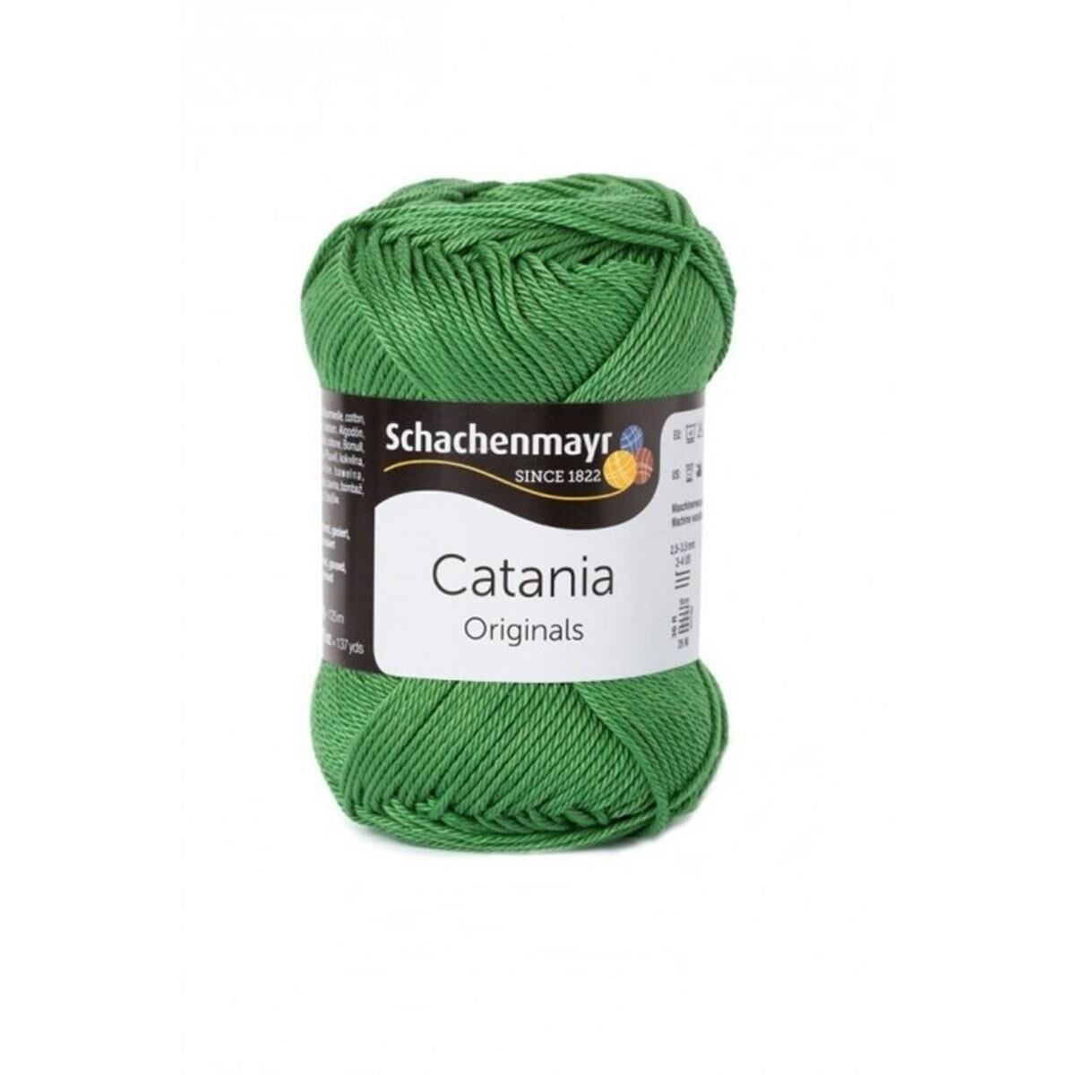 Schachenmayr Catania Pamuk Amigurumi El Örgü İpi İpliği Yünü 412 Yeşil