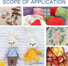 Languiren Koton Perle No 8 Etamin Nakış İpi 10lu Set