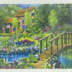 5D Yapışan Boncuk Goblen 30 x 40 cm Mozaik Tablo Pano 60608