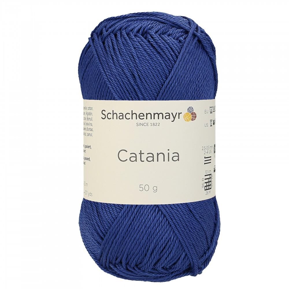 Schachenmayr Catania Pamuk Amigurumi El Örgü İpi İpliği Yünü 420 Saks Mavi