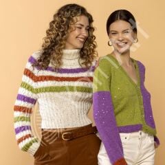 YarnArt Alpaca Gold Paillettes Pullu Örgü İpi 50 gr