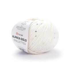 YarnArt Alpaca Gold Paillettes Pullu Örgü İpi 50 gr