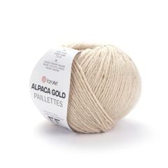 YarnArt Alpaca Gold Paillettes Pullu Örgü İpi 50 gr