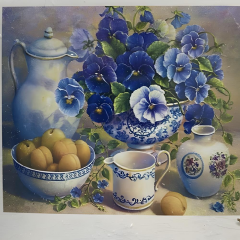 5D Yapışan Boncuk Goblen 30 x 40 cm Mozaik Tablo Pano 60332