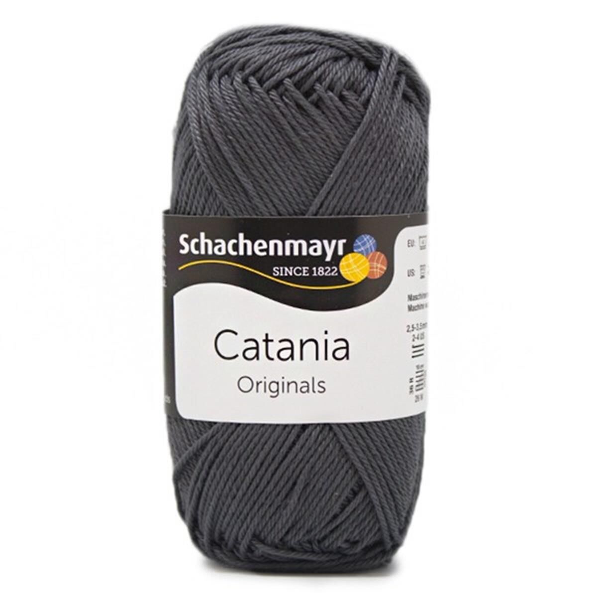 Schachenmayr Catania Pamuk Amigurumi El Örgü İpi İpliği Yünü 429 Füme