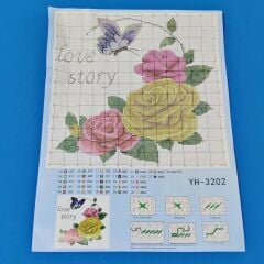 Baskılı Goblen Tablo Pano Kiti Seti YH3202