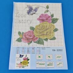 Baskılı Goblen Tablo Pano Kiti Seti YH3202