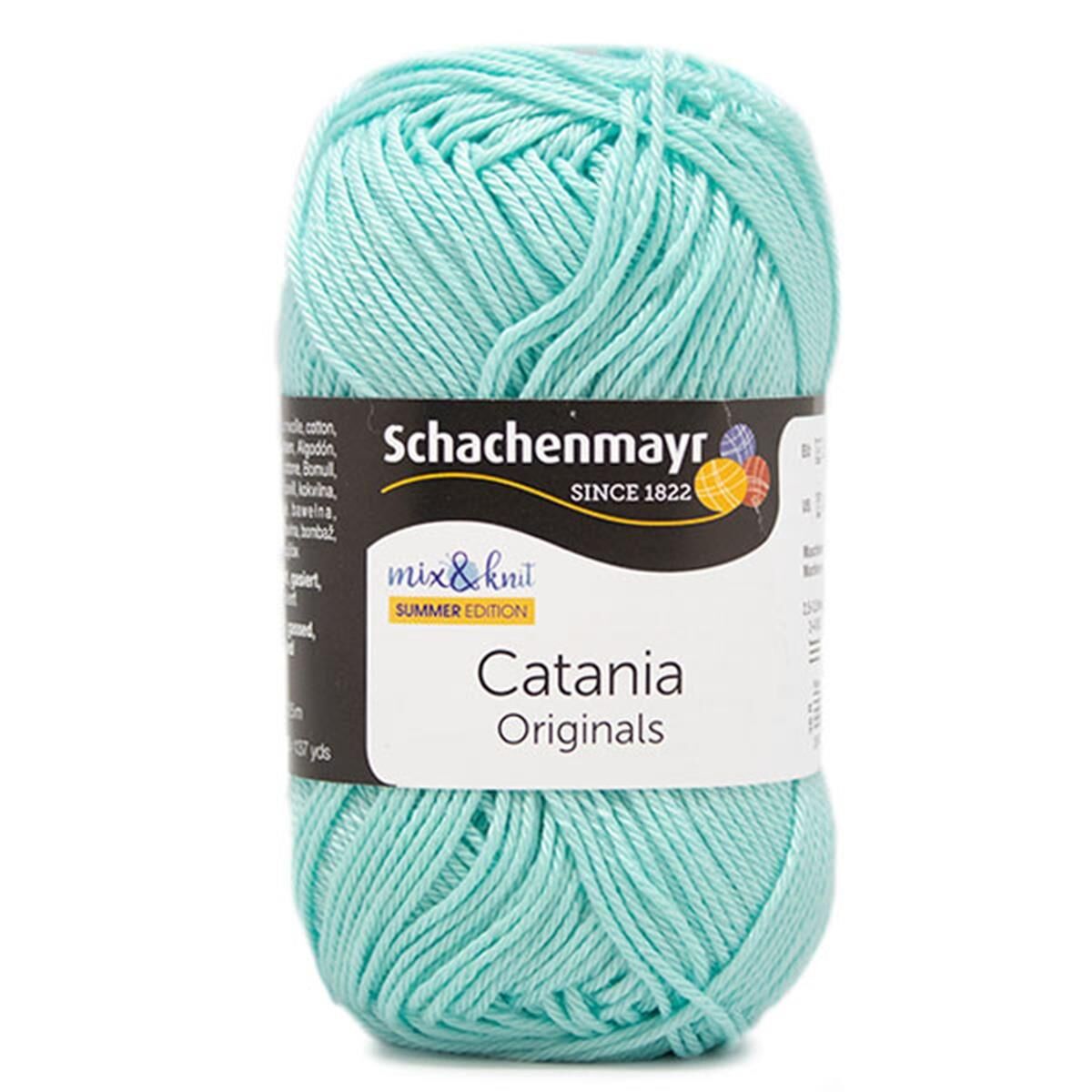 Schachenmayr Catania Pamuk Amigurumi El Örgü İpi İpliği Yünü 432 Turkuaz
