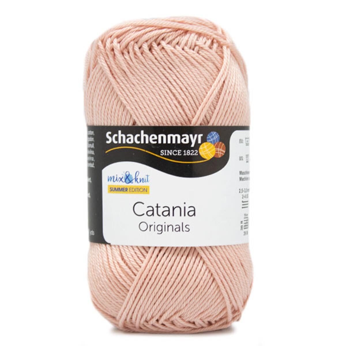 Schachenmayr Catania Pamuk Amigurumi El Örgü İpi İpliği Yünü 433 Somon