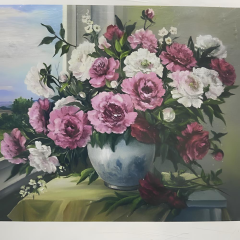 5D Yapışan Boncuk Goblen 30 x 40 cm Mozaik Tablo Pano 60538