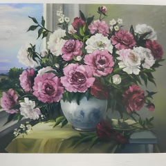 5D Yapışan Boncuk Goblen 30 x 40 cm Mozaik Tablo Pano 60538