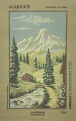 Margot Baskılı Goblen 103 5014 La Montagne 45x65cm Tablo Pano