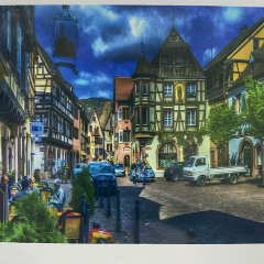 5D Yapışan Boncuk Goblen 30 x 40 cm Mozaik Tablo Pano 60226