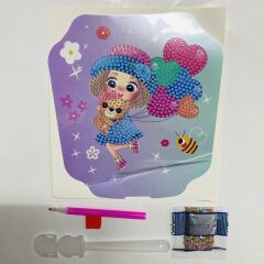 5D Yapışan Boncuk Mozaik Tablo 15*15 cm SZ03