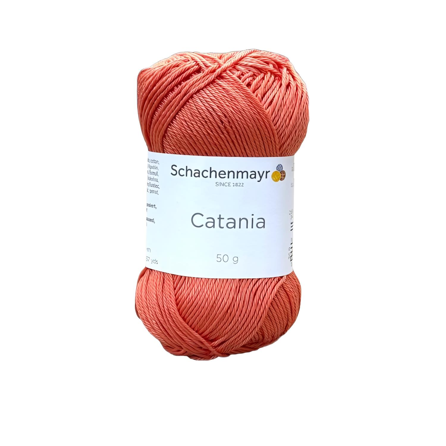 Schachenmayr Catania Pamuk Amigurumi El Örgü İpi İpliği Yünü 439 Turuncu